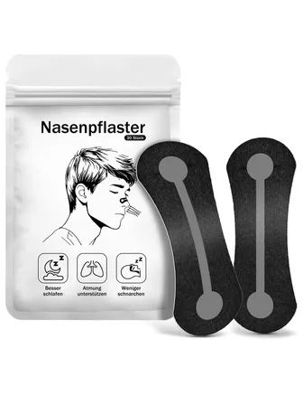 Nose Plasters Snoring Pack of 30 Snoring Stoppers, Reinforced Support Expands Nose Passages, Nose Strips Relieves Constipation, Improves Sleep, Anti Snoring